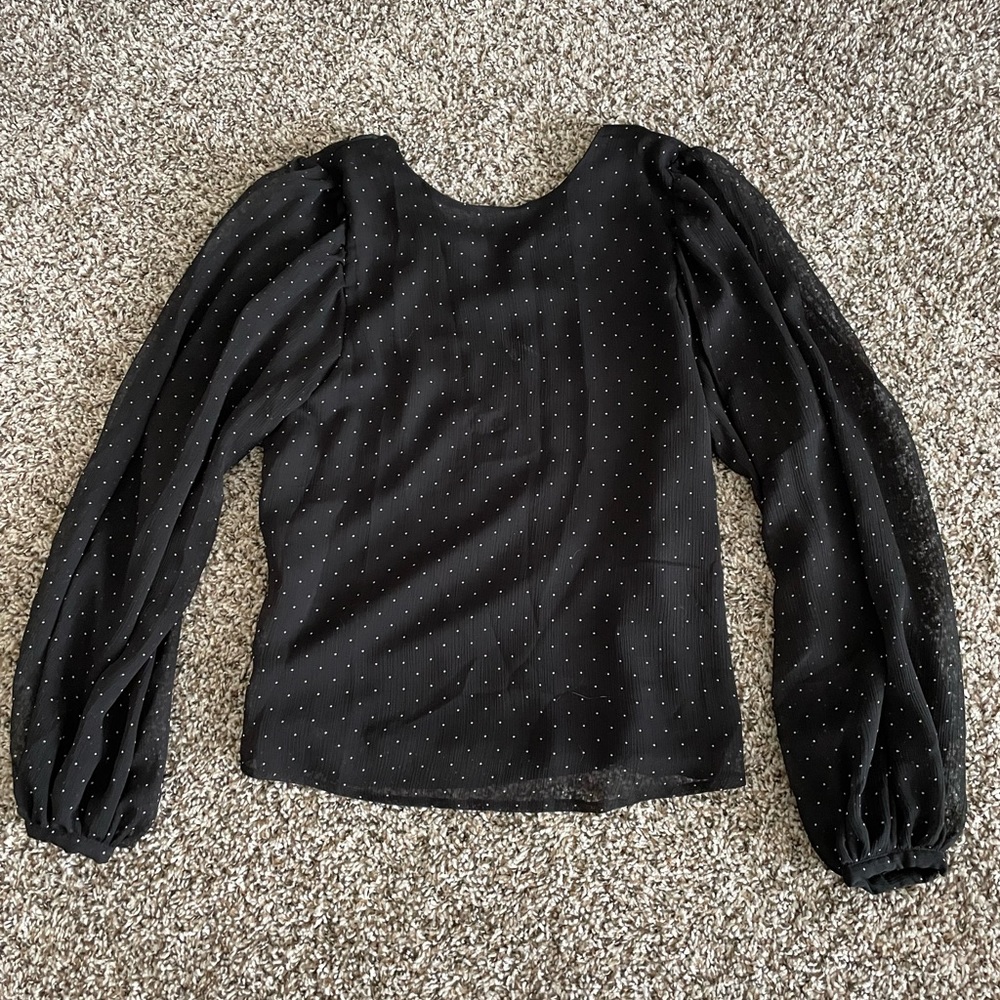 Who What Wear Bubble Sleeve Shirts (2)